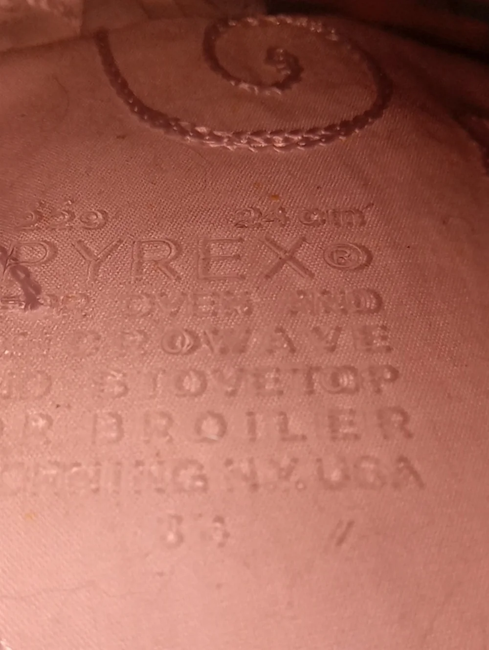 Vintage Pyrex By Corningware Amethyst Glass Pie Pan